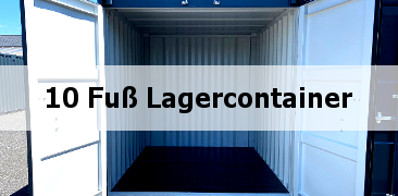 10 Fuß Lagercontainer